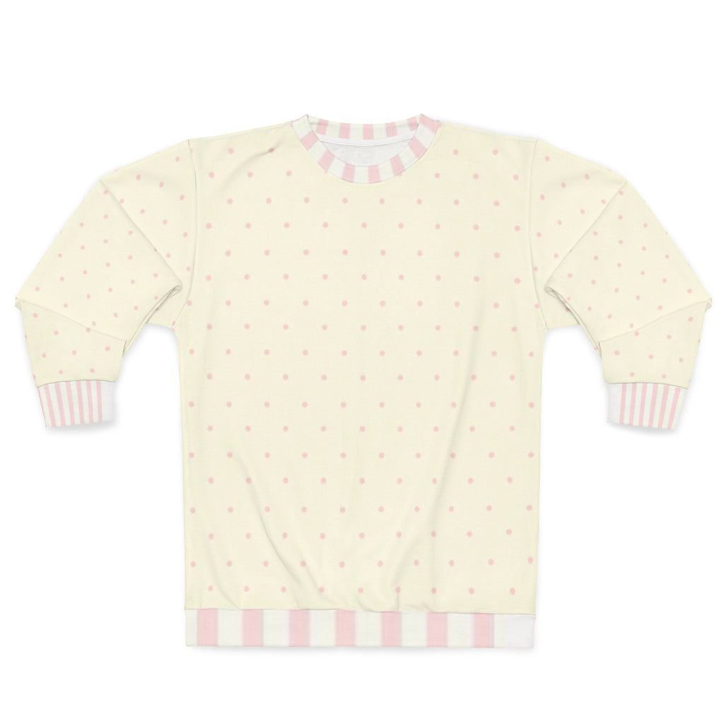 Polka Pink Crewneck